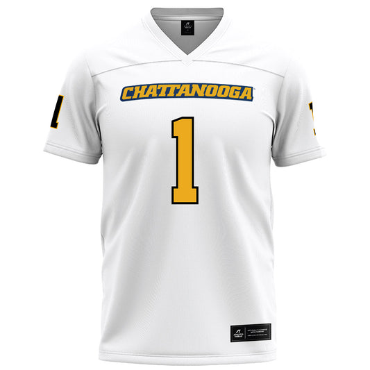 UTC - NCAA Football : Jaylen Mosby - White Football Jersey-0