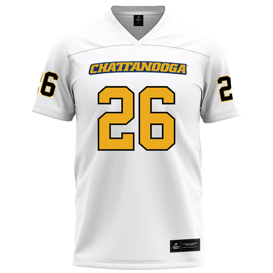 UTC - NCAA Football : Caden Ali - White Football Jersey-0
