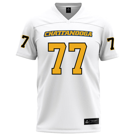 UTC - NCAA Football : Jared Bafford - White Football Jersey-0