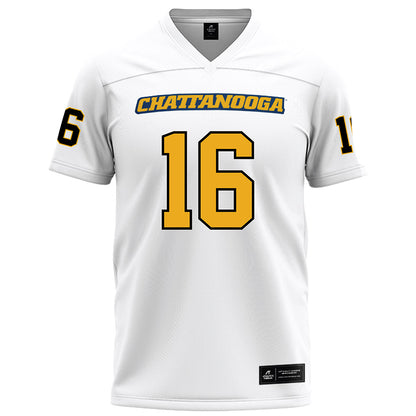 UTC - NCAA Football : Battle Alberson - White Football Jersey-0