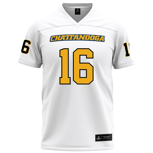 UTC - NCAA Football : Battle Alberson - White Football Jersey-0