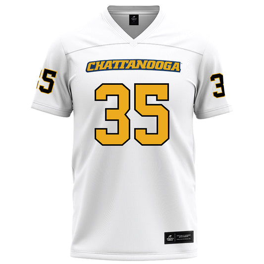 UTC - NCAA Football : Taylor Lawrence - White Football Jersey-0