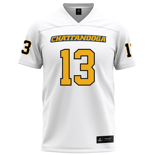 UTC - NCAA Football : Beni Mwamba - White Football Jersey