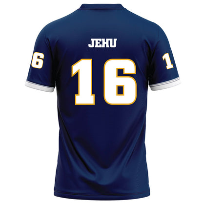 UTC - NCAA Football : Heath Jehu - Navy Football Jersey-1