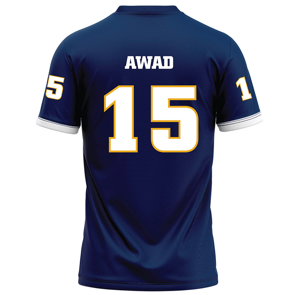 UTC - NCAA Football : Parker Awad - Navy Football Jersey-1