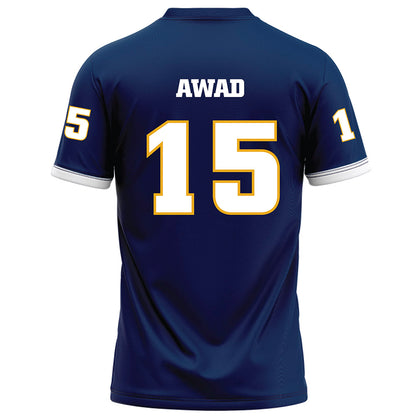 UTC - NCAA Football : Parker Awad - Navy Football Jersey-1