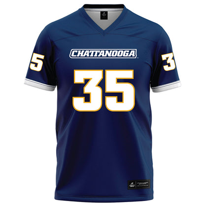 UTC - NCAA Football : Taylor Lawrence - Navy Football Jersey-0