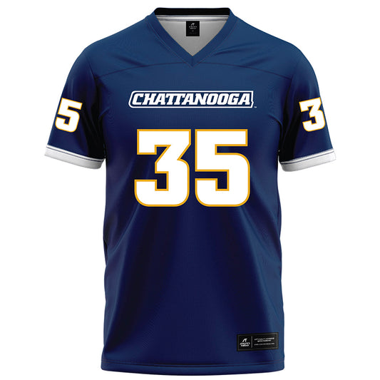 UTC - NCAA Football : Taylor Lawrence - Navy Football Jersey-0