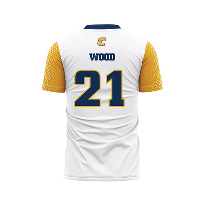 UTC - NCAA Women's Soccer : Ayden Wood - White Soccer Jersey-1