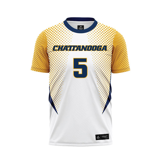 UTC - NCAA Women's Soccer : Elle Wakefield - White Soccer Jersey-0