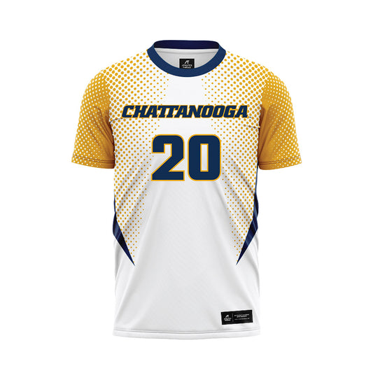 UTC - NCAA Women's Soccer : Nicole Solete - White Soccer Jersey