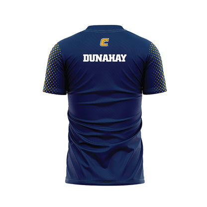 UTC - NCAA Women's Soccer : Savannah Dunahay - Navy Soccer Jersey-1