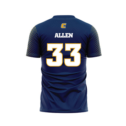 UTC - NCAA Women's Soccer : Mac Allen - Navy Soccer Jersey-1