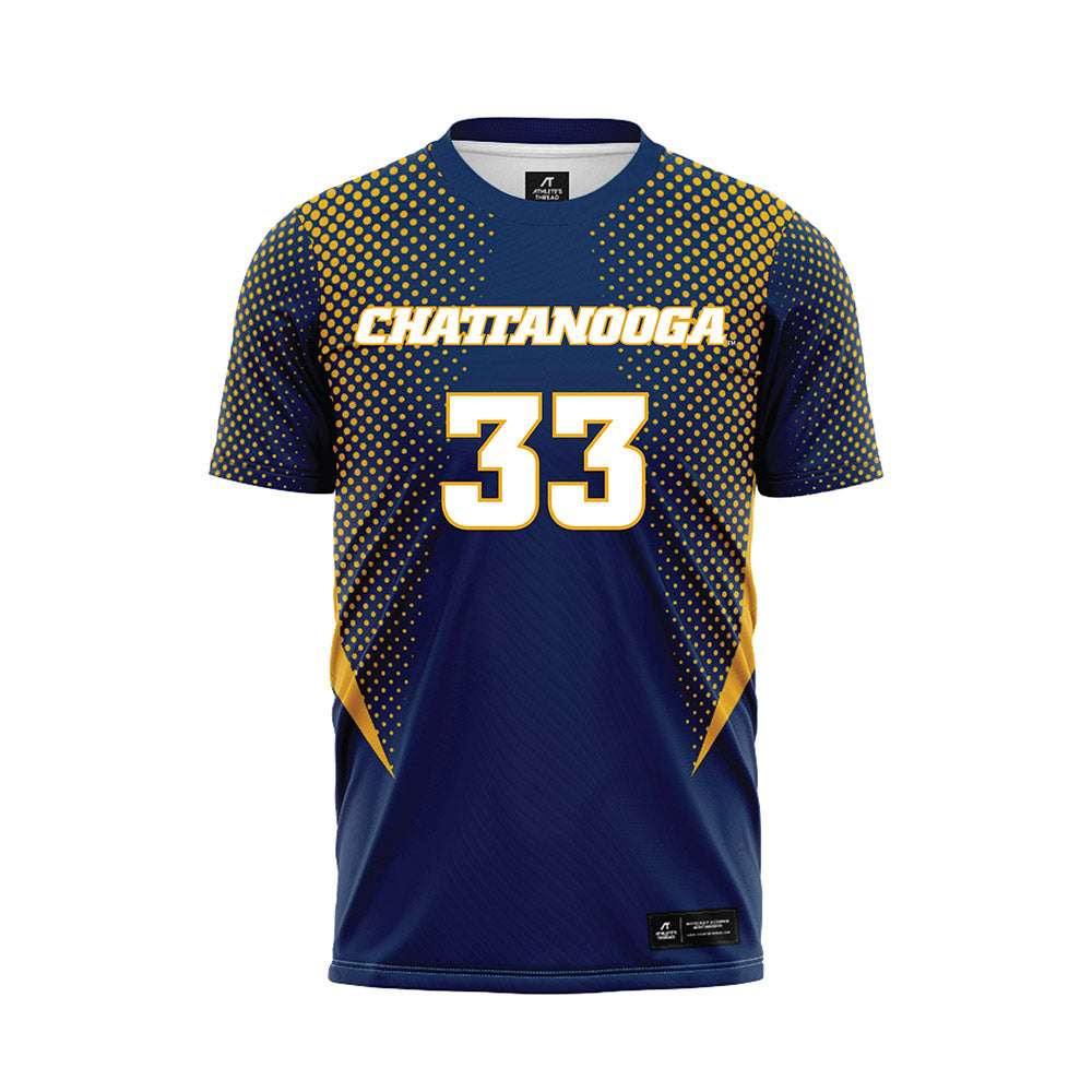 UTC - NCAA Women's Soccer : Mac Allen - Navy Soccer Jersey-0