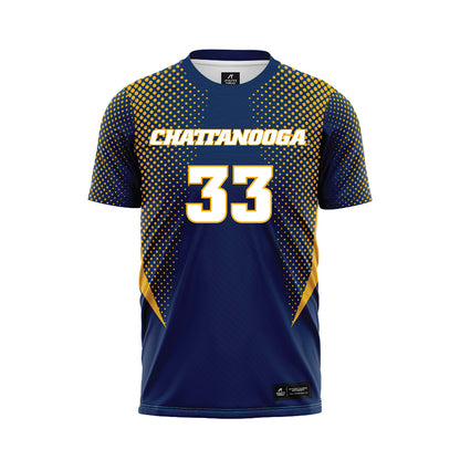 UTC - NCAA Women's Soccer : Mac Allen - Navy Soccer Jersey-0