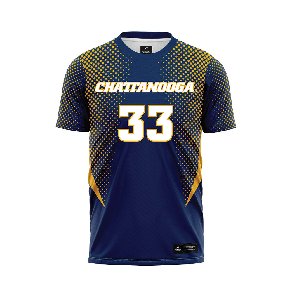 UTC - NCAA Women's Soccer : Maggie Bird - Navy Soccer Jersey-0