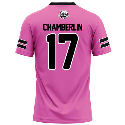 Ohio - NCAA Football : Caleb Chamberlin - Pink Football Jersey-1