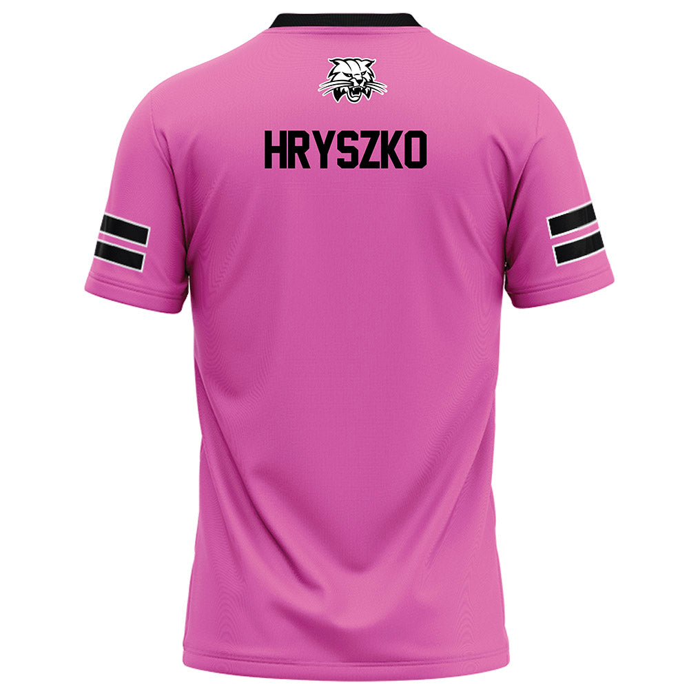 Ohio - NCAA Football : Will Hryszko - Pink Football Jersey-1