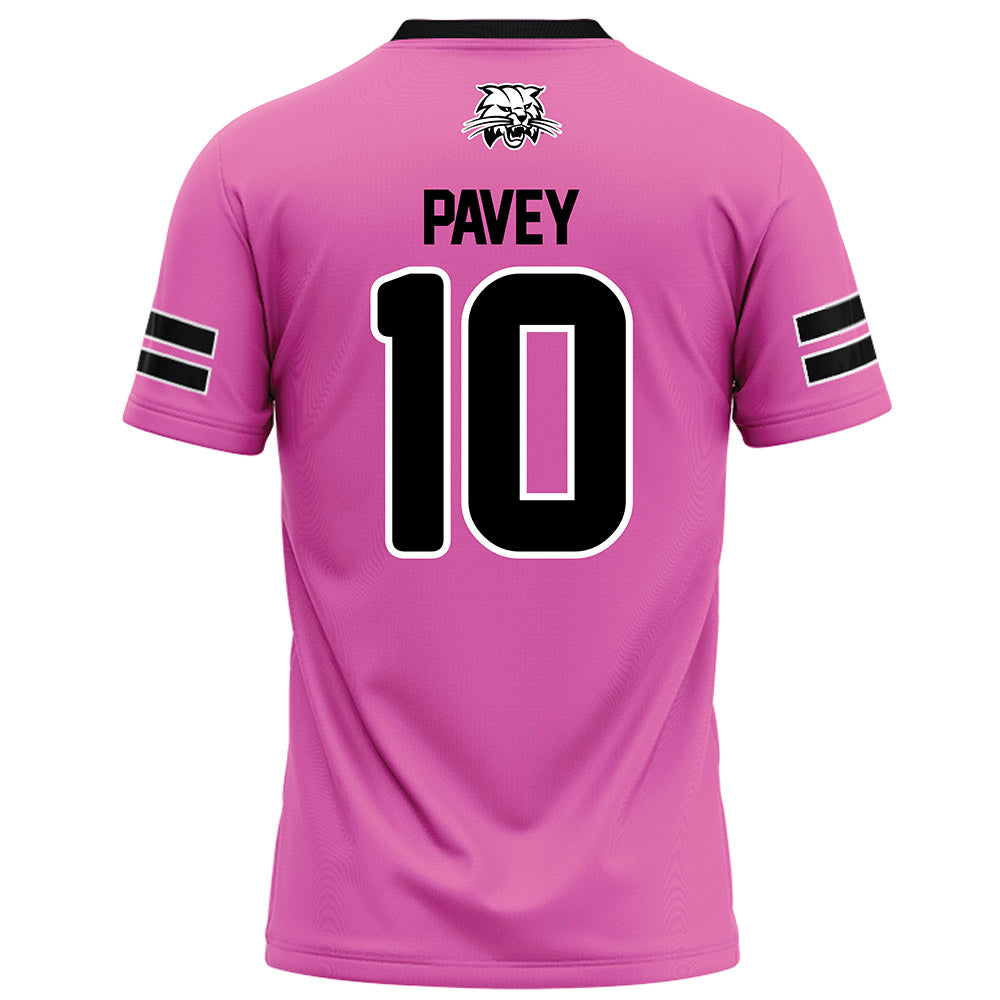 Ohio - NCAA Football : Drayden Pavey - Pink Football Jersey-1