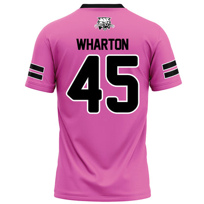 Ohio - NCAA Football : Brady Wharton - Pink Football Jersey-1