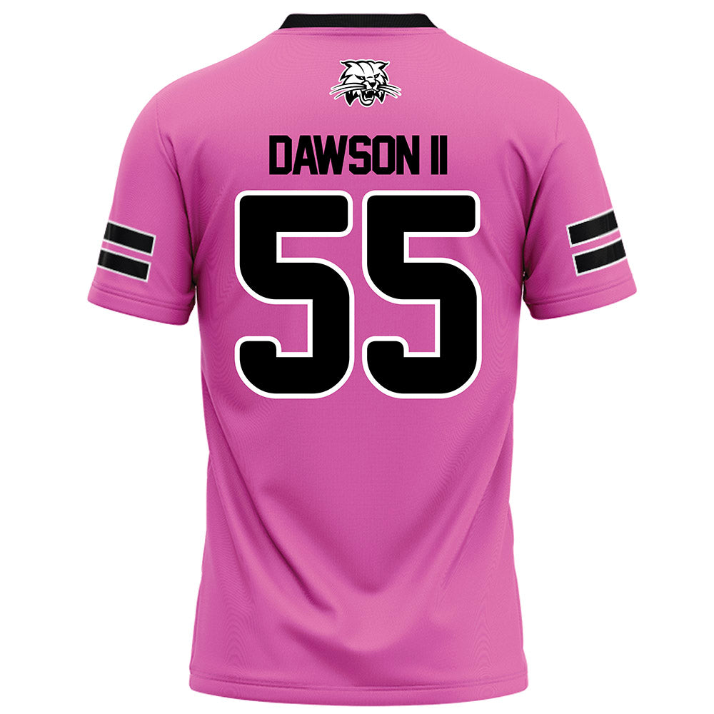 Ohio - NCAA Football : CJ Dawson II - Pink Football Jersey-1