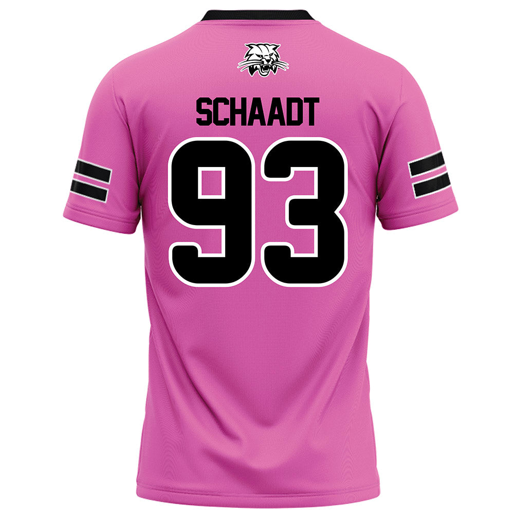 Ohio - NCAA Football : Owen Schaadt - Pink Football Jersey-1