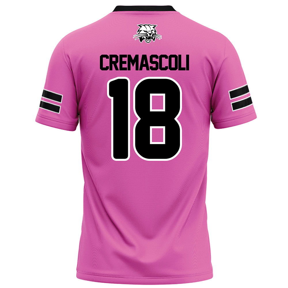 Ohio - NCAA Football : Miles Cremascoli - Pink Football Jersey-1