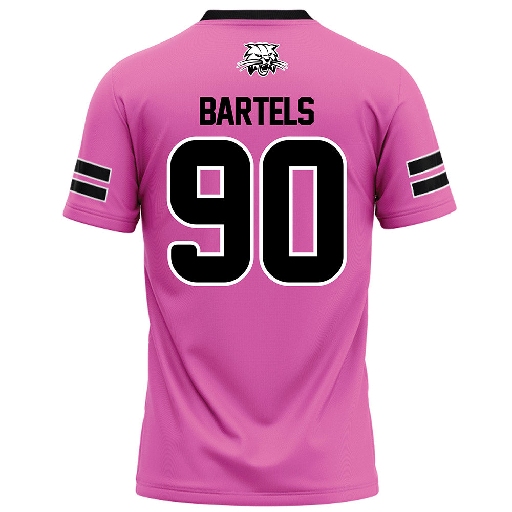 Ohio - NCAA Football : Kolten Bartels - Pink Football Jersey-1