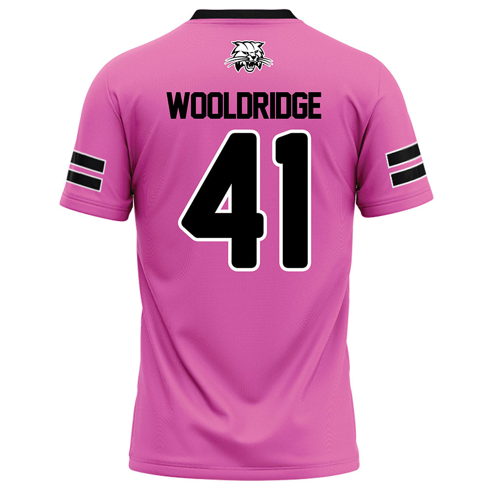 Ohio - NCAA Football : Colin Wooldridge - Pink Football Jersey-1