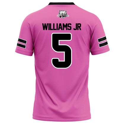 Ohio - NCAA Football : Adonis Williams Jr - Pink Football Jersey-1