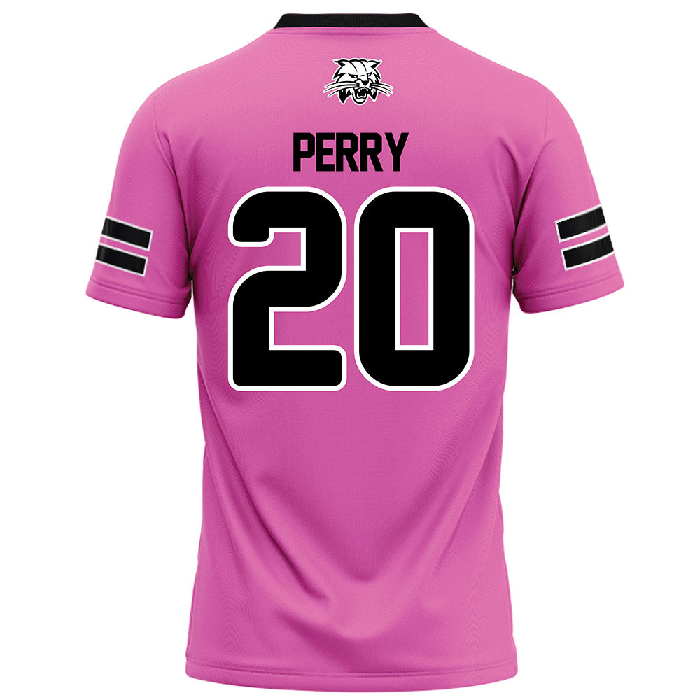 Ohio - NCAA Football : Rashad Perry - Pink Football Jersey-1