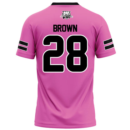 Ohio - NCAA Football : Kindall Brown - Pink Football Jersey-1