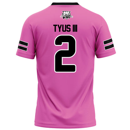 Ohio - NCAA Football : Anthony Tyus III - Pink Football Jersey-1