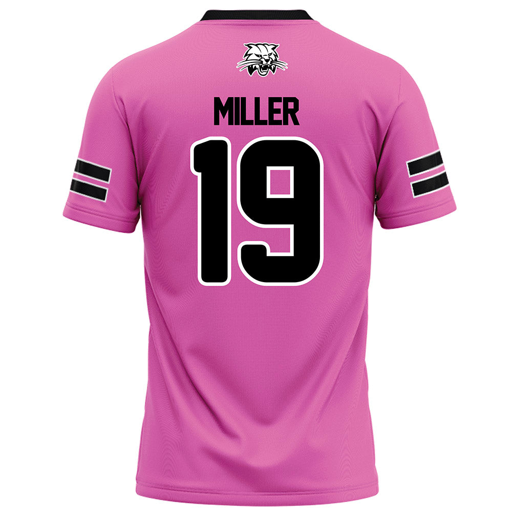 Ohio - NCAA Football : Bobby Miller - Pink Football Jersey-1