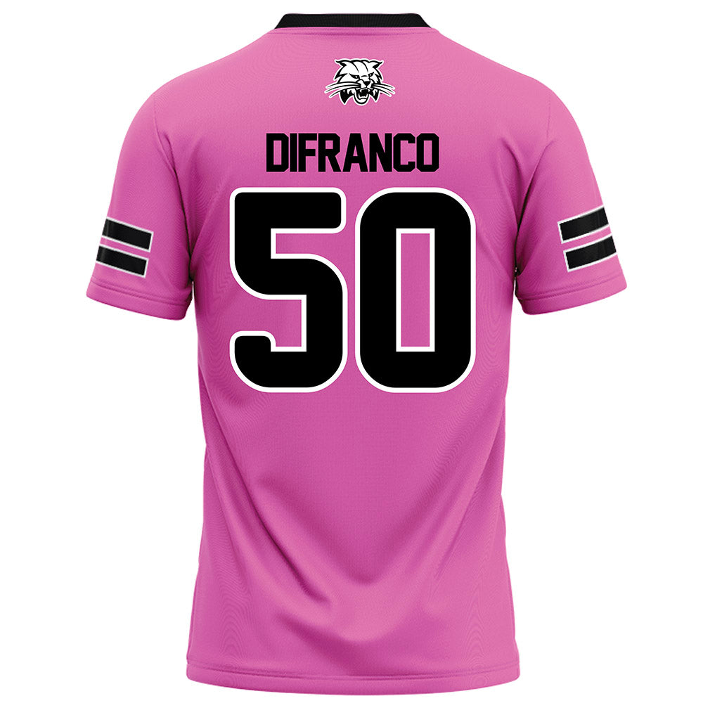 Ohio - NCAA Football : Owen DiFranco - Pink Football Jersey-1