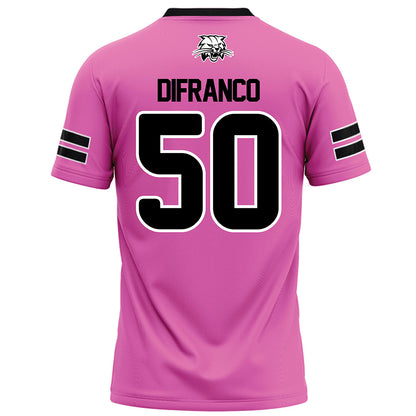 Ohio - NCAA Football : Owen DiFranco - Pink Football Jersey-1