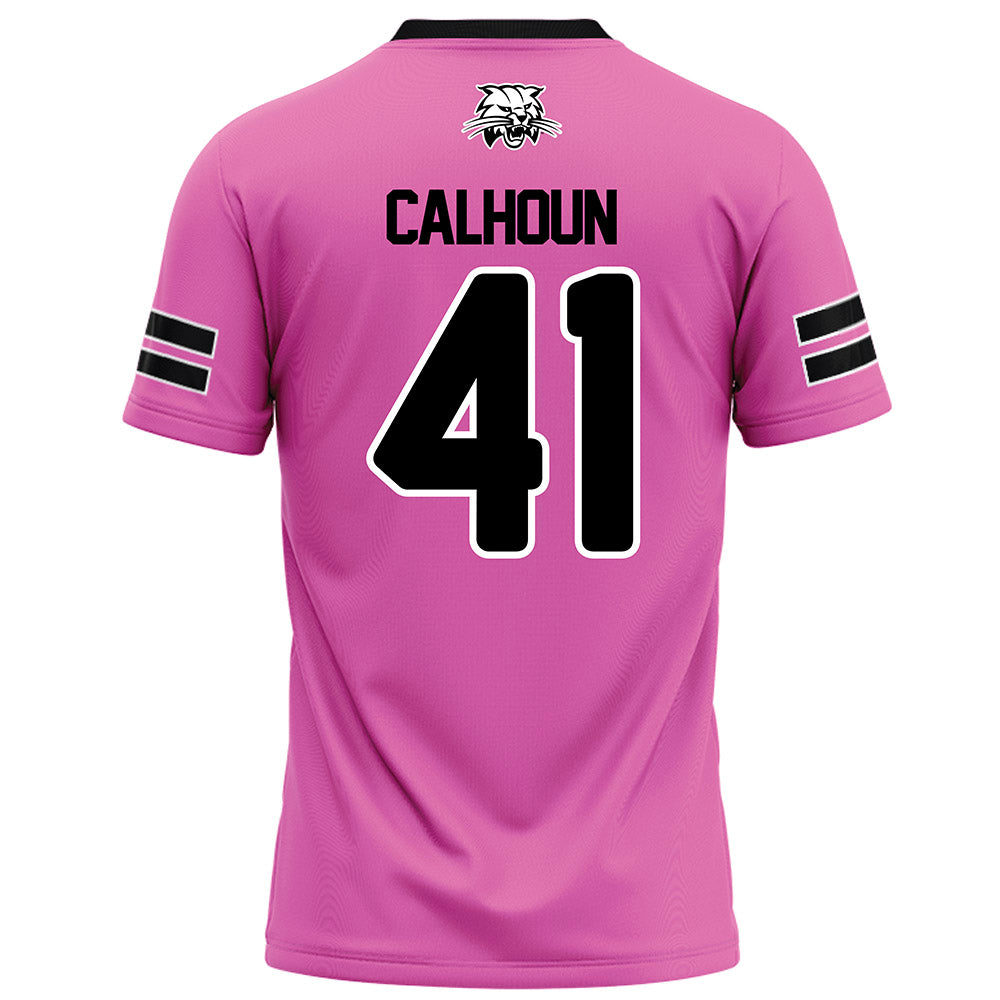 Ohio - NCAA Football : Keishaun Calhoun - Pink Football Jersey-1