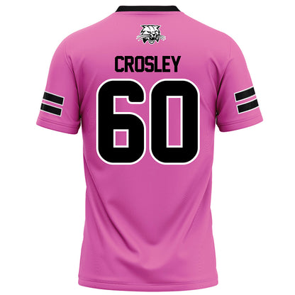 Ohio - NCAA Football : Colton Crosley - Pink Football Jersey-1