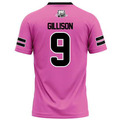 Ohio - NCAA Football : Ty Gillison - Pink Football Jersey-1