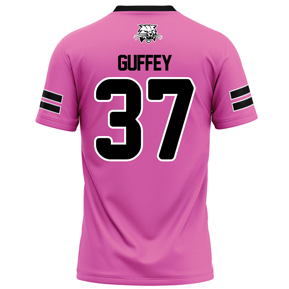 Ohio - NCAA Football : Blake Guffey - Pink Football Jersey-1