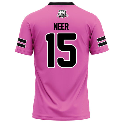 Ohio - NCAA Football : Riley Neer - Pink Football Jersey-1