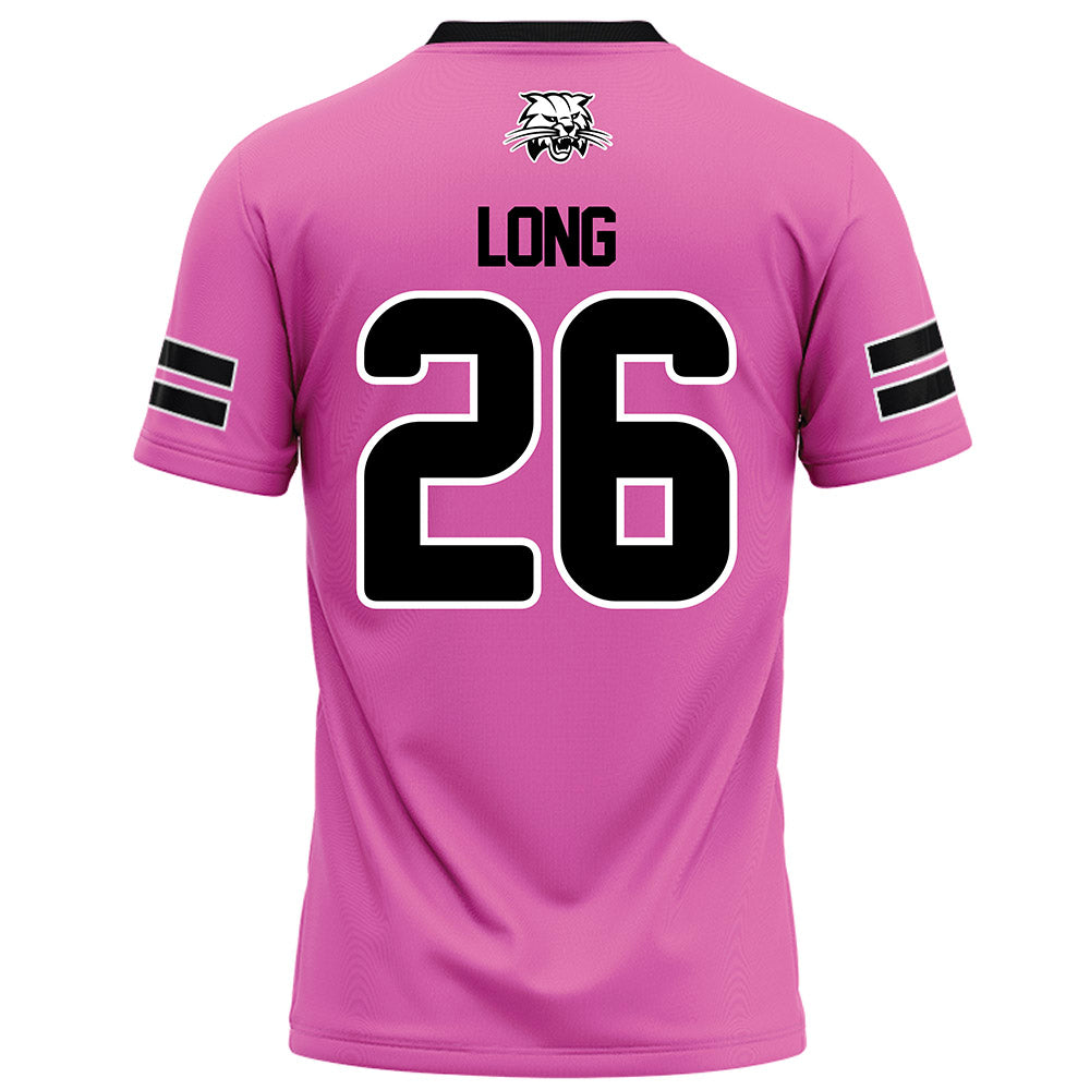 Ohio - NCAA Football : Tyson Long - Pink Football Jersey-1