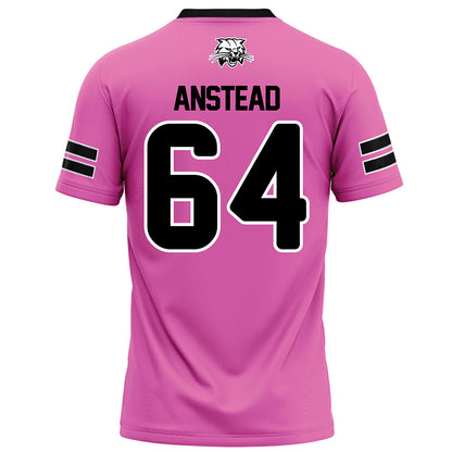 Ohio - NCAA Football : Seth Anstead - Pink Football Jersey-1