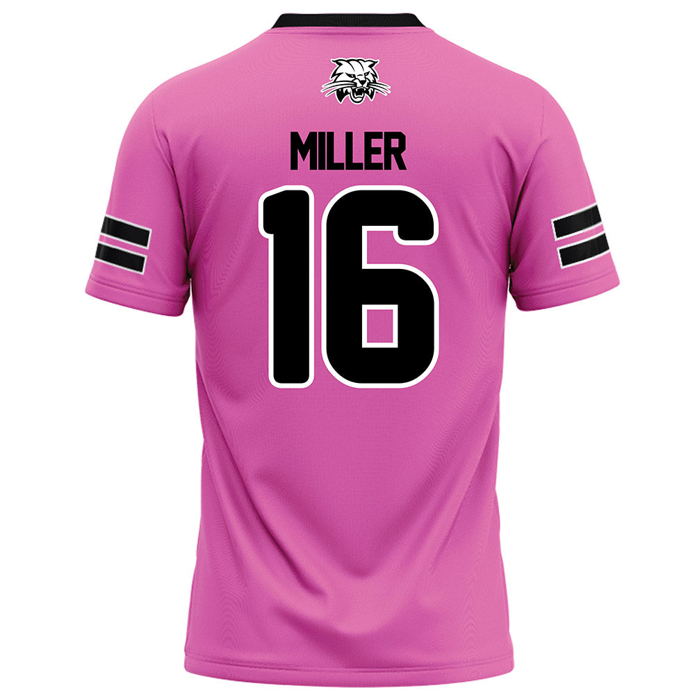 Ohio - NCAA Football : Ryan Miller - Pink Football Jersey-1