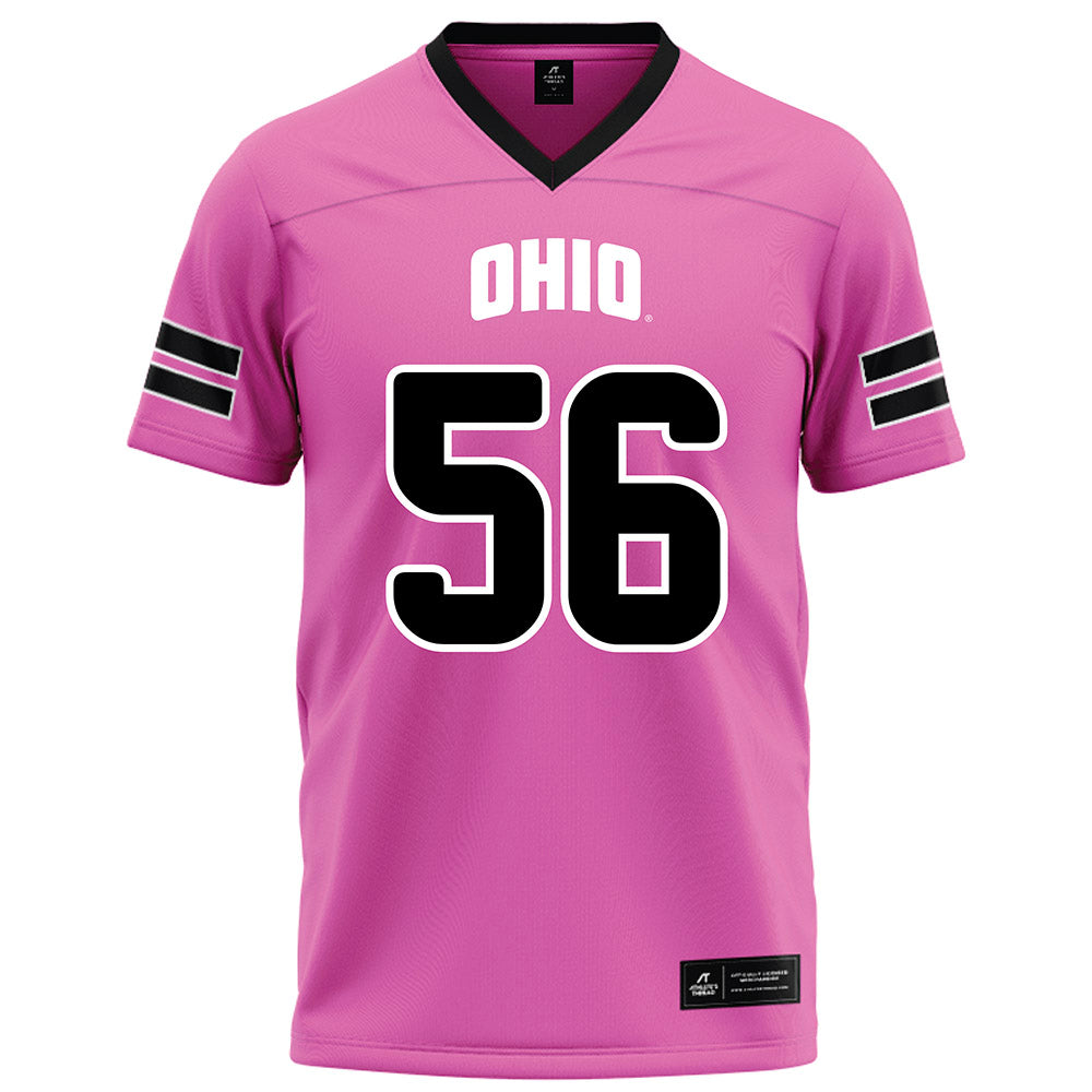 Ohio - NCAA Football : Cody Raymond - Pink Football Jersey-0