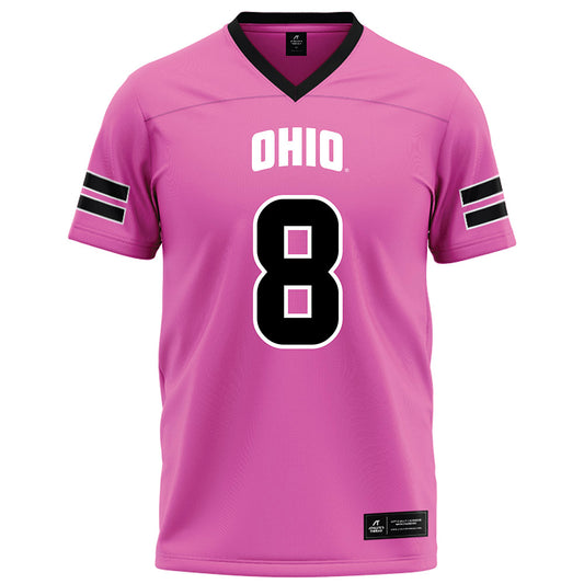 Ohio - NCAA Football : Barry Dillon - Pink Football Jersey-0