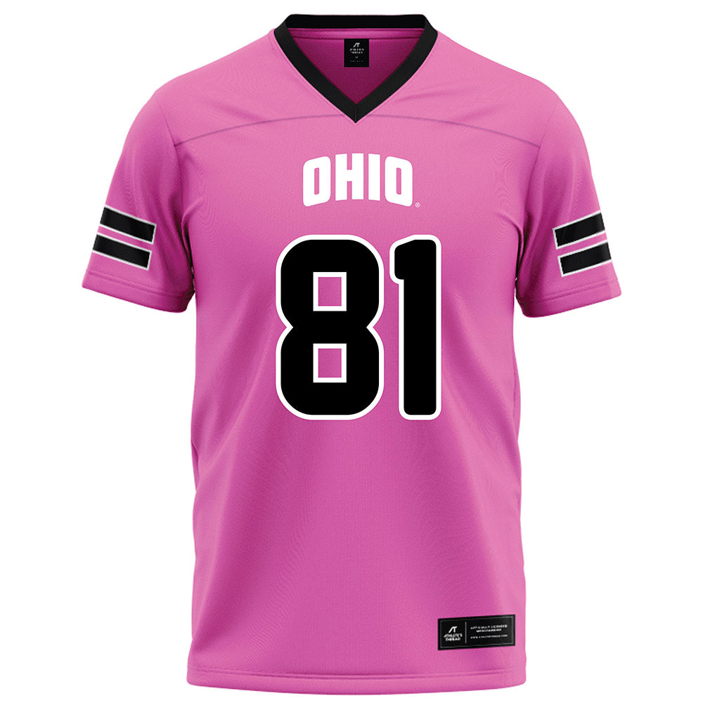 Ohio - NCAA Football : MC Walker II - Pink Football Jersey-0