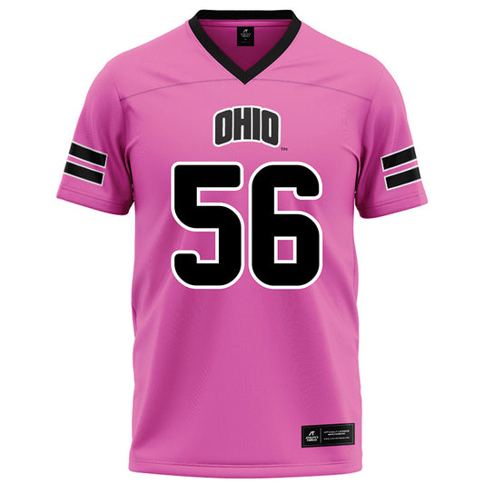 Ohio - NCAA Football : Cody Raymond - Pink Football Jersey-0