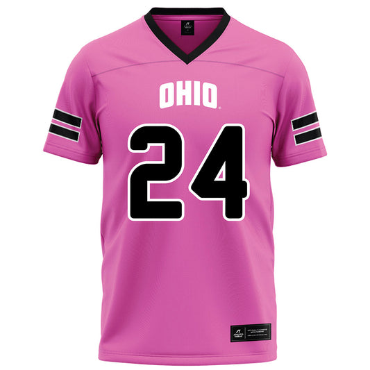 Ohio - NCAA Football : Cam Cope - Pink Football Jersey-0