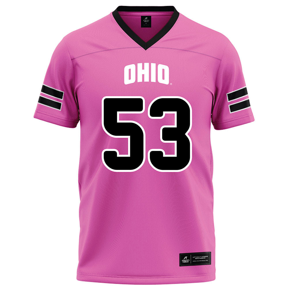 Ohio - NCAA Football : Lance Blakely Jr. - Pink Football Jersey-0